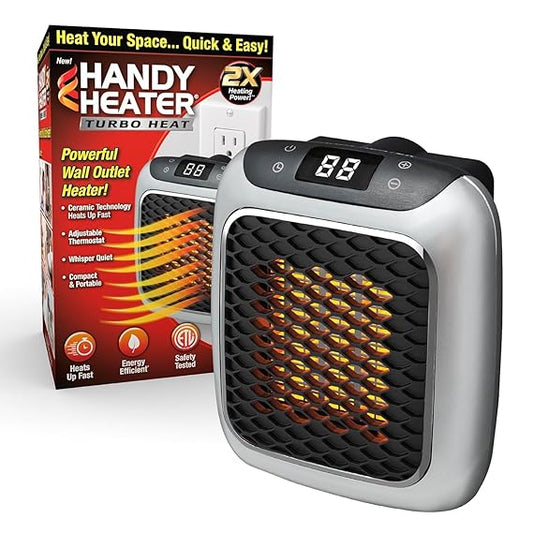 Mini Ceramic Heater Quiet and Space Saving